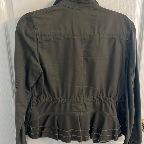 Army green jacket. - Picture 2 of 2